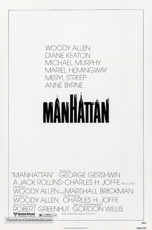 Manhattan - Theatrical movie poster