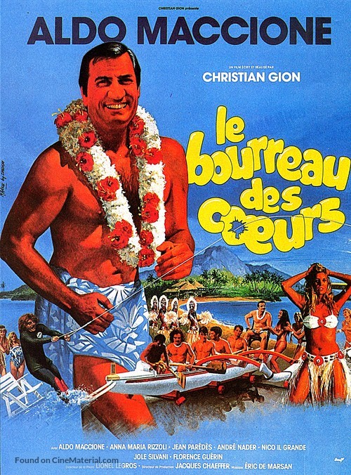 Le bourreau des coeurs - French Movie Poster