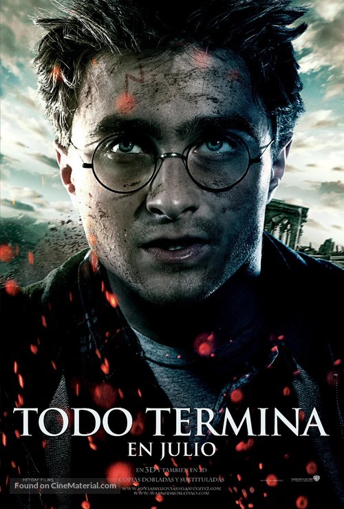 Harry Potter and the Deathly Hallows - Part 2 - Mexican Movie Poster