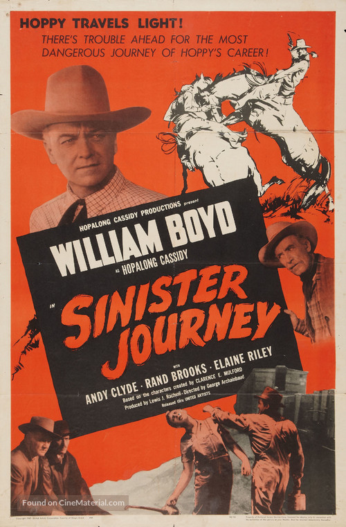 Sinister Journey - Movie Poster
