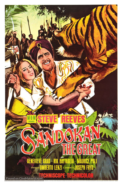 Sandokan, la tigre di Mompracem - Movie Poster