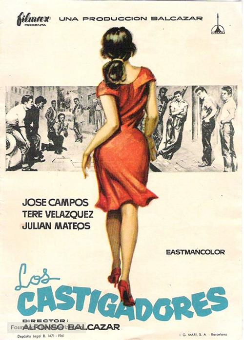 Los castigadores - Spanish Movie Poster
