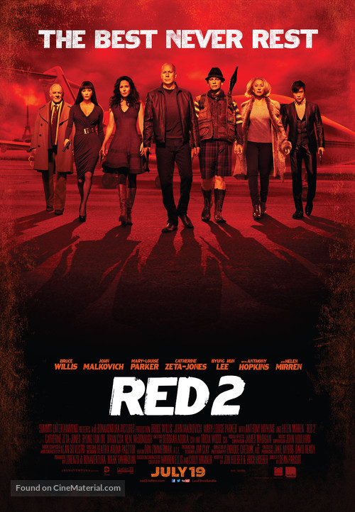 RED 2 - Canadian Movie Poster