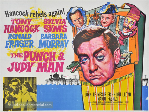 The Punch and Judy Man - British Movie Poster