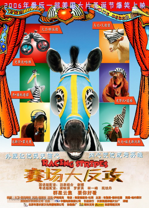 Racing Stripes - Chinese Movie Poster