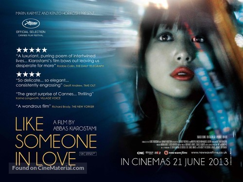 Like Someone in Love - British Movie Poster