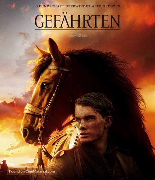 War Horse - German Blu-Ray movie cover