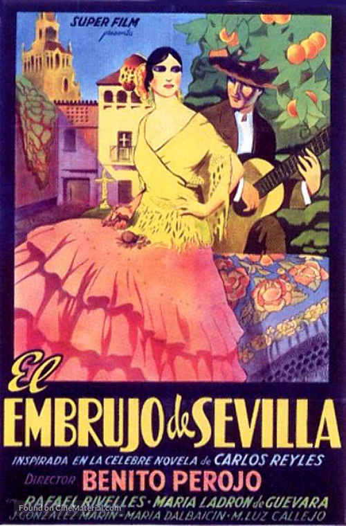Embrujo de Sevilla, El - Spanish Movie Poster