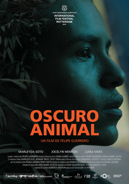 Oscuro animal - Colombian Movie Poster