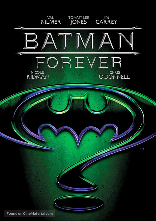 Batman Forever - DVD movie cover