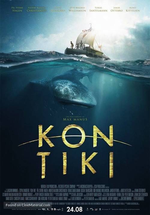 Kon-Tiki - Norwegian Movie Poster