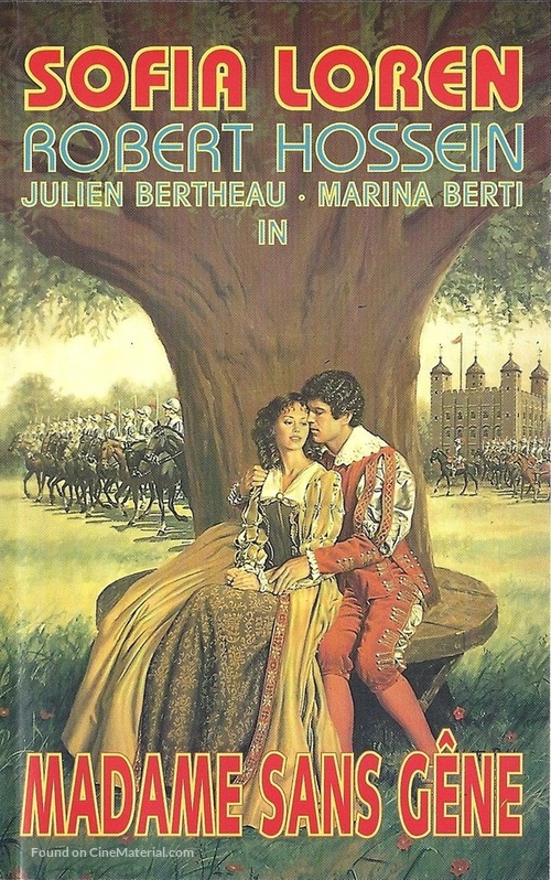 Madame Sans-G&ecirc;ne - German VHS movie cover