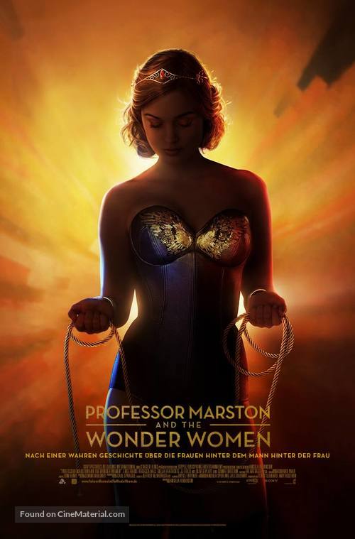 Professor Marston &amp; the Wonder Women - German Movie Poster