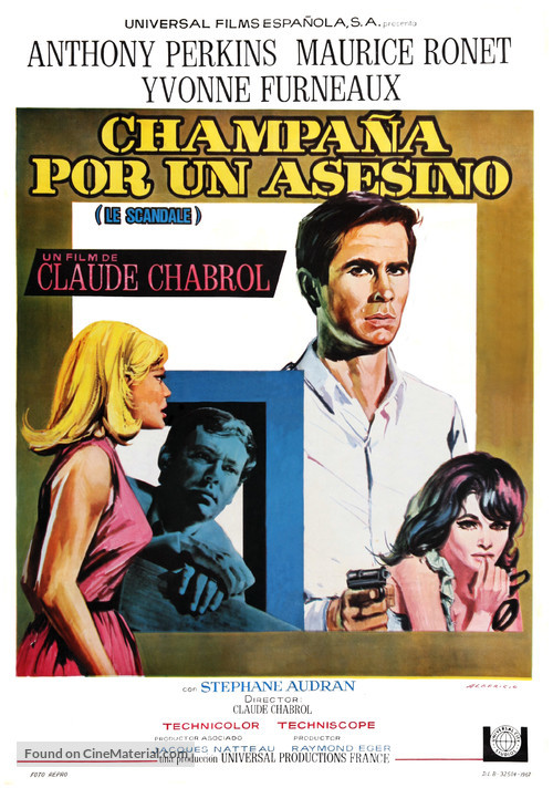 Le scandale - Spanish Movie Poster
