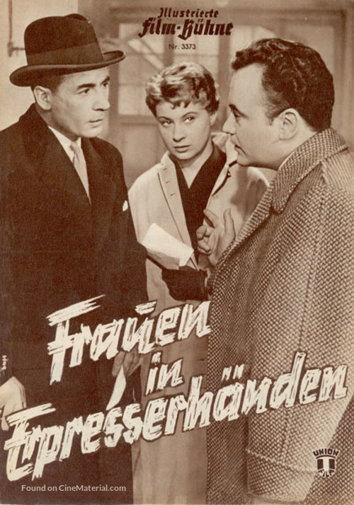 Chantage - German poster