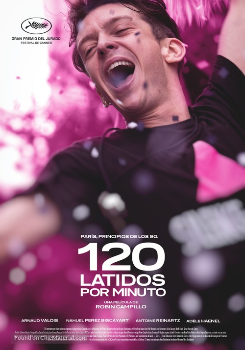 120 battements par minute - Mexican Movie Poster