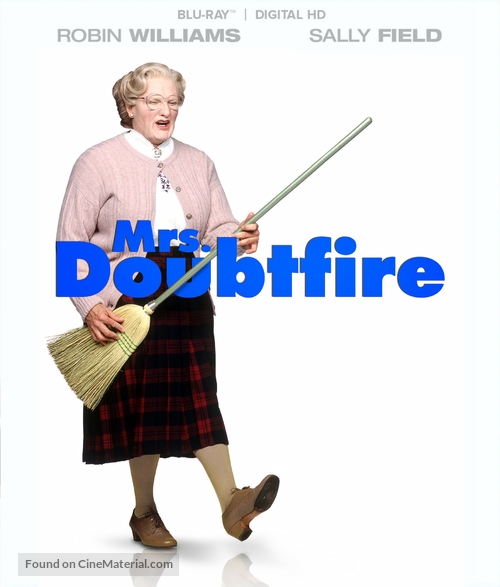 Mrs. Doubtfire - Blu-Ray movie cover