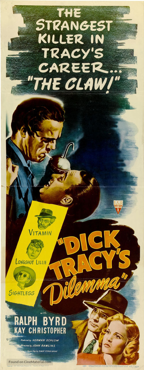 Dick Tracy&#039;s Dilemma - Movie Poster
