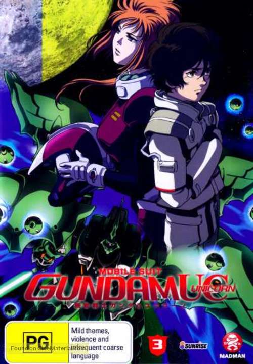 Kid&ocirc; Senshi Gundam Unicorn - Australian DVD movie cover