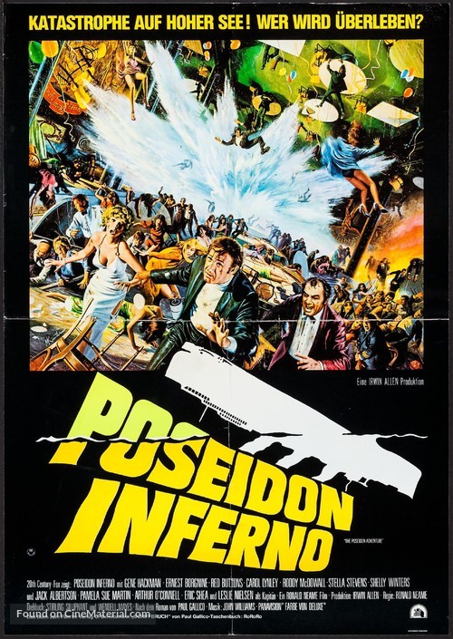 The Poseidon Adventure - German Movie Poster