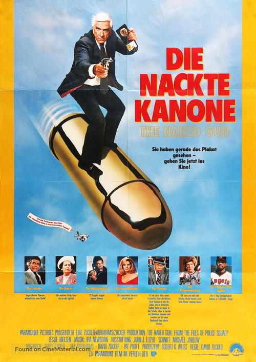 The Naked Gun - German Movie Poster