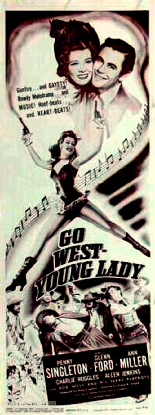 Go West, Young Lady - Movie Poster