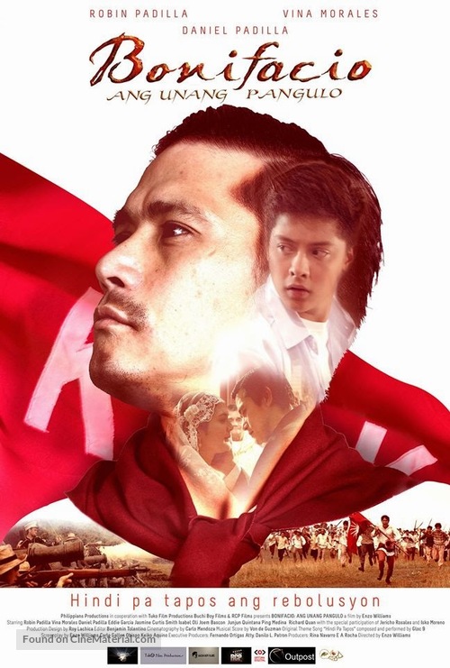 Bonifacio: Ang unang pangulo - Philippine Movie Poster