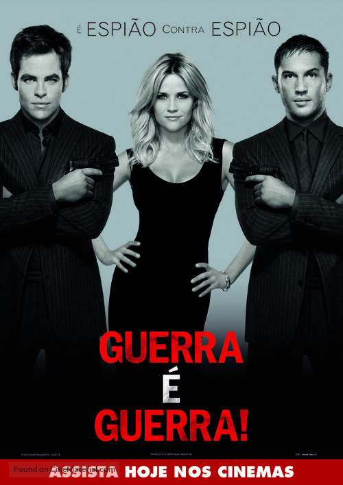 This Means War - Brazilian Movie Poster
