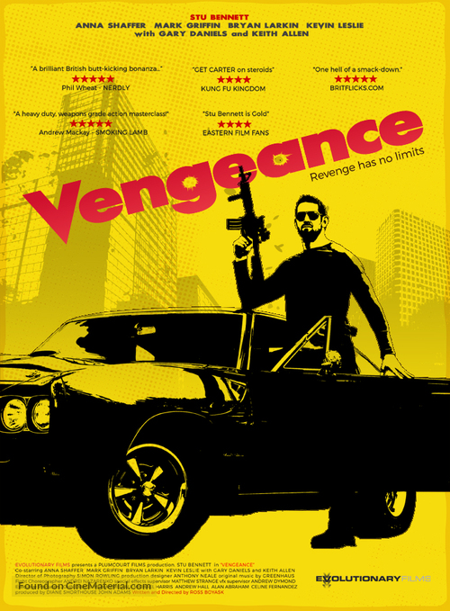 Vengeance - British Movie Poster