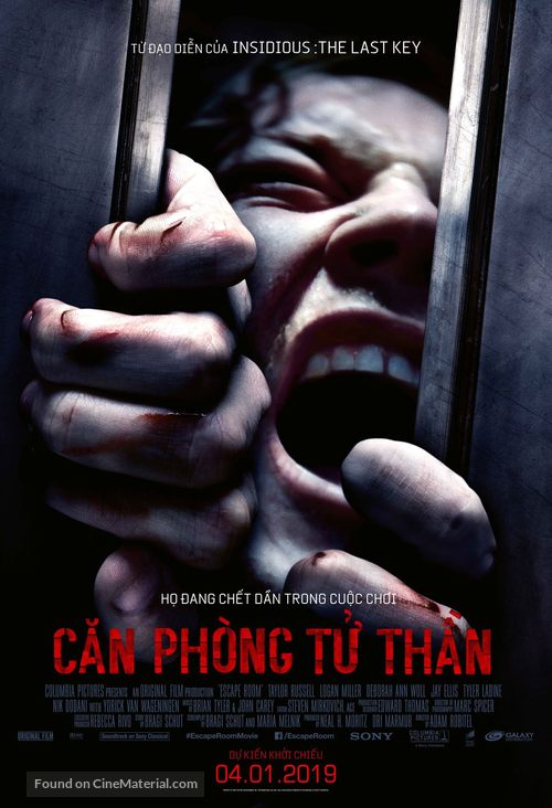 Escape Room - Vietnamese Movie Poster