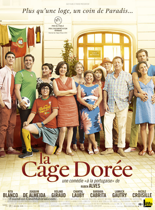 La cage dor&eacute;e - French Movie Poster
