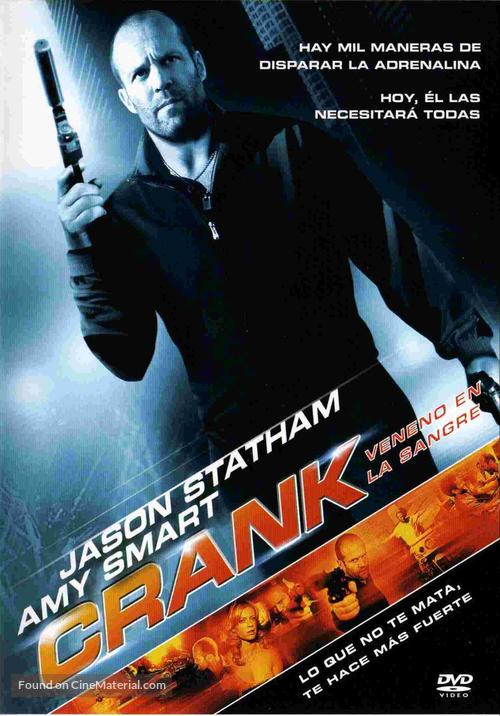 Crank - Spanish DVD movie cover