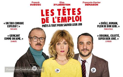 Les t&ecirc;tes de l&#039;emploi - French Movie Poster