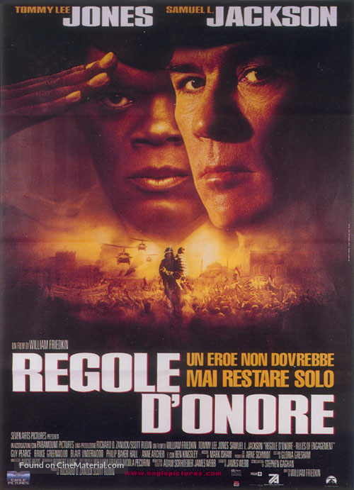 Rules Of Engagement - Italian Movie Poster