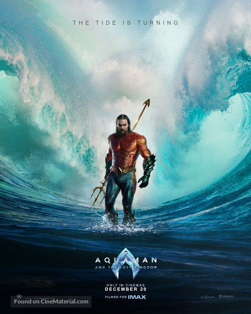 Aquaman and the Lost Kingdom - British Movie Poster