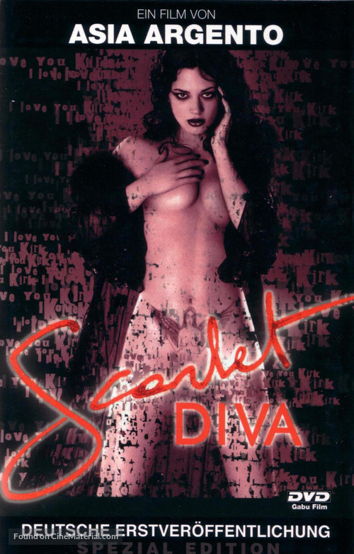 Scarlet Diva - German DVD movie cover