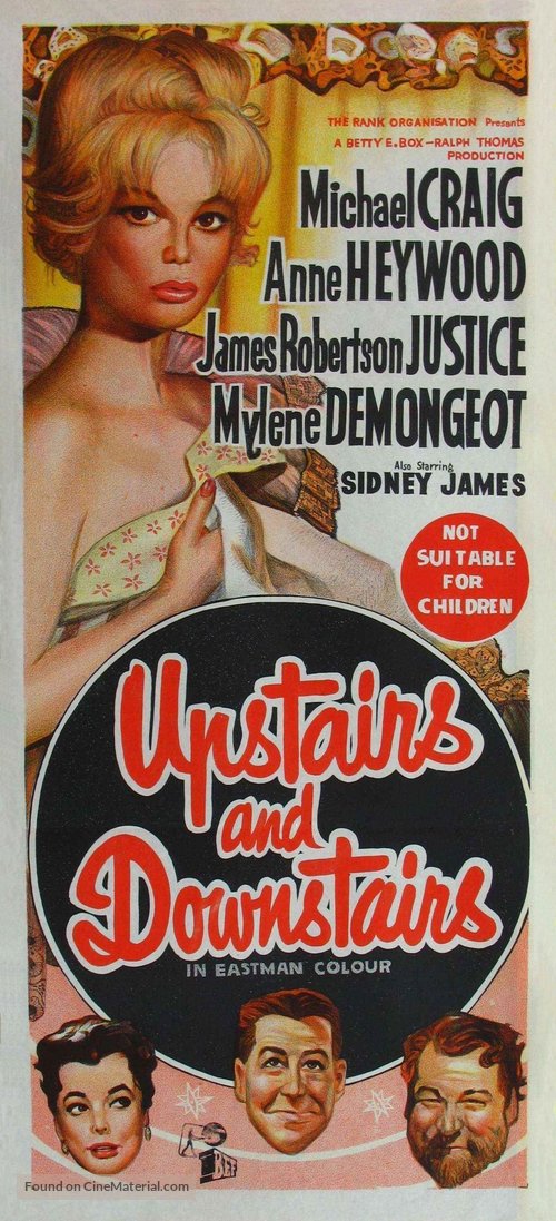 Upstairs and Downstairs - Australian Movie Poster