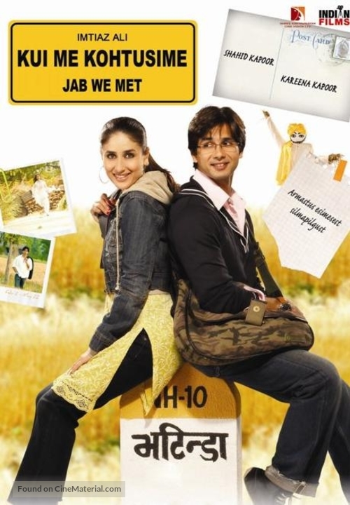 Jab We Met - Estonian Movie Poster