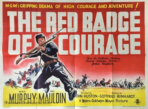 The Red Badge of Courage - British Movie Poster