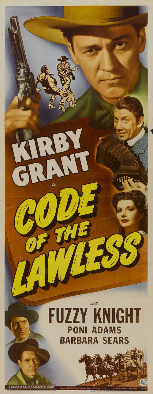 Code of the Lawless - Movie Poster