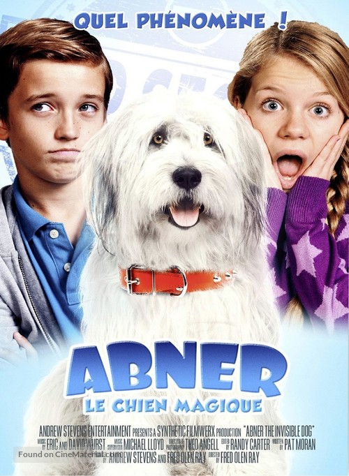 Abner, the Invisible Dog - French DVD movie cover