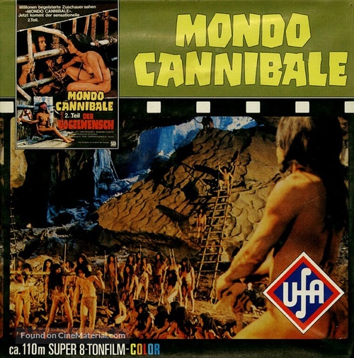 Ultimo mondo cannibale - German Movie Cover