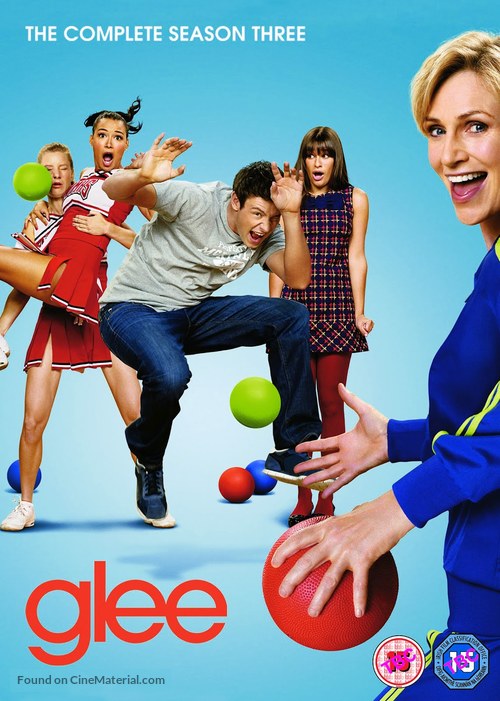 &quot;Glee&quot; - British DVD movie cover