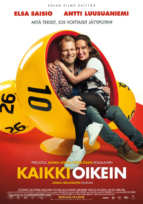 Kaikki oikein - Finnish Movie Poster