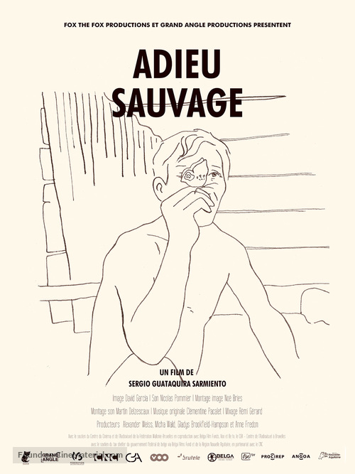 Adieu sauvage - Belgian Movie Poster