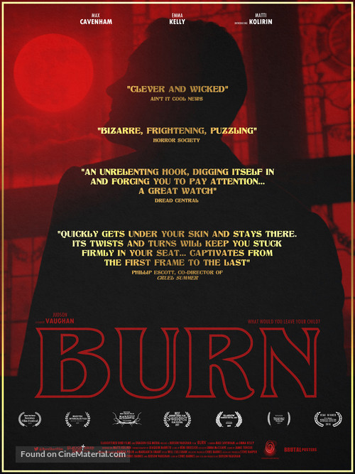 Burn - British Movie Poster