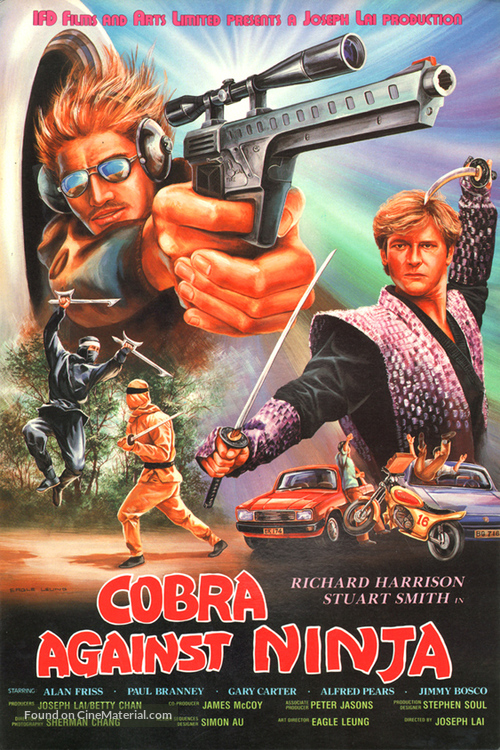 Cobra vs. Ninja - Hong Kong Movie Poster