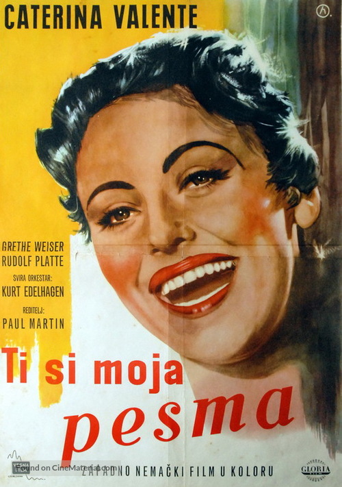 Du bist Musik - Bosnian Movie Poster