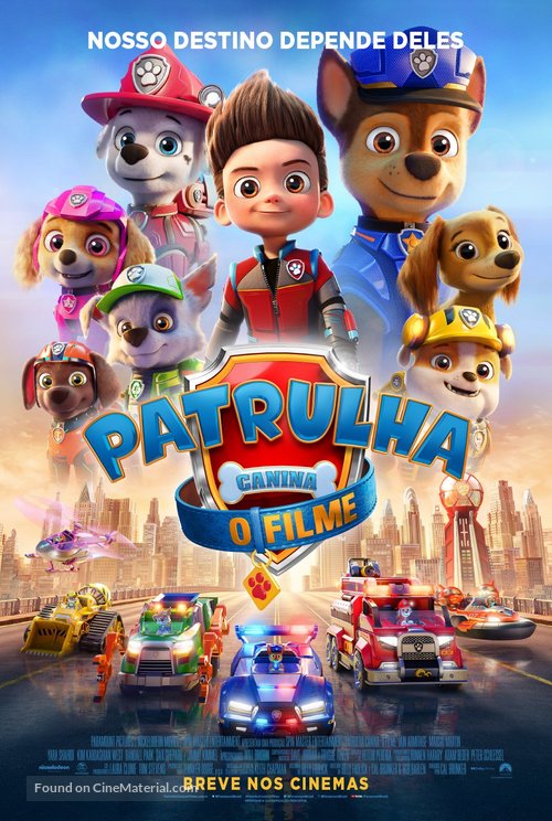 Paw Patrol: The Movie - Brazilian Movie Poster