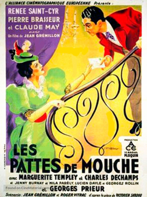 Les pattes de mouche - French Movie Poster